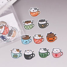 Load image into Gallery viewer, 40 PCS Creative Little Dragon Green Paper Sticker Decoration DIY Ablum Diary Scrapbooking Label Sticker Cute Stationery TZ100